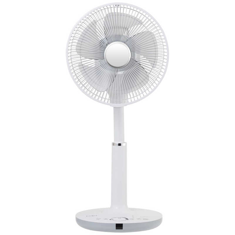 シィーネット シィーネット 組立不要上向きDCミニリビング扇 ホワイト CFDU244WH CFDU244WH