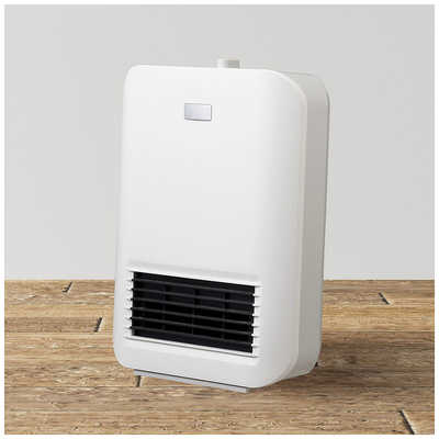 ORIGINALBASIC 大風量メカ式セラミックファンヒーター ホワイト OB-CH1