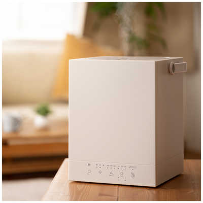 ORIGINALBASIC 加湿器 スチーム式 木造10畳 鉄筋17畳 ホワイト OB-SH01
