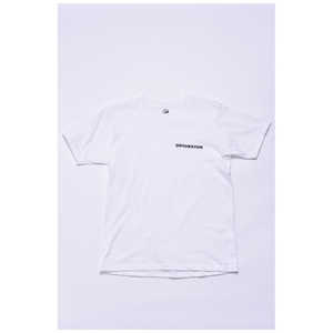 DETONATOR DeToNator オリジナルTシャツ2018 シンプル ロゴブラック Mサイズ ホワイト DTNT04