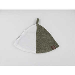 成願 瞬間吸水 サウナハット カーキ 