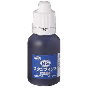 新朝日コーポレーション ESスタンプインキ 藍 RES30B 新朝日コーポレーション ESスタンプインキ 藍 RES30B