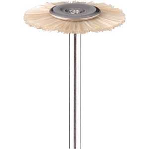 ミニター ミニモ 毛ブラシ ホイール 馬毛 ハード φ22 (10本入) FC1075