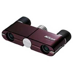 ニコン　Nikon 双眼鏡 「遊」 [4倍] ワインレッド 4x10D CF