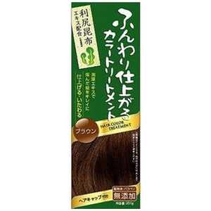 ブレーンコスモス ふんわり仕上がるカラートリートメント ブラウン 200g 