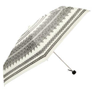 スギタ HYGGE 晴雨兼用 5段マイクロ傘 50cm 27575.レースオフホワイト 5MICRO スギタ HYGGE 晴雨兼用 5段マイクロ傘 50cm 27575.レースオフホワイト 5MICRO