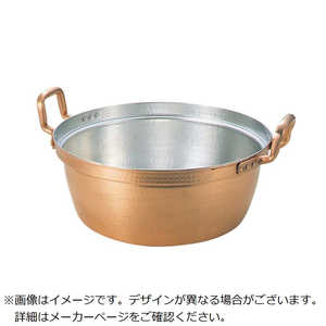 江部松商事 EBM 銅 段付鍋 錫引きあり 54cm 4000500 江部松商事 EBM 銅 段付鍋 錫引きあり 54cm 4000500