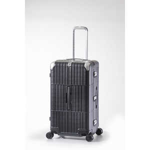 ＜コジマ＞ スーツケース ハードキャリー 101L departure(ディパーチャー) レザーマットブラック H101LMBK HD51529画像