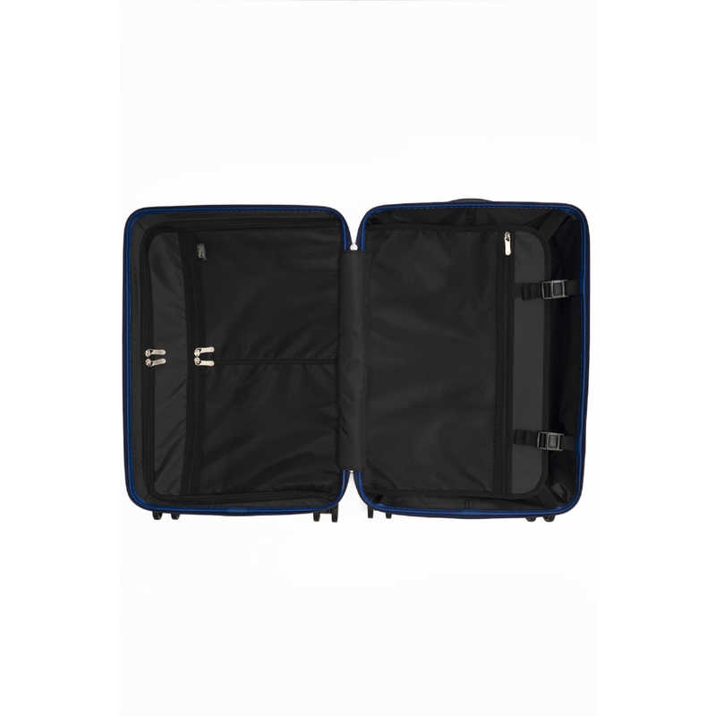 A.L.I A.L.I スーツケース ハードキャリー カーボンブラック [TSAロック搭載 /47 L /3泊～5泊] ALI-6008-22 カｰボンブラック ALI-6008-22 カｰボンブラック