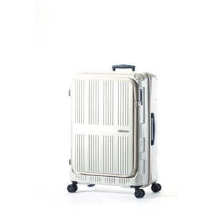 ＜コジマ＞ A.L.I スーツケース ハードキャリー 90L+12L MAXBOX(マックスボックス) メタリックイエロー H090MYE ALI5711