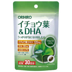 オリヒロプランデュ PD イチョウ葉 & DHA 60粒 オリヒロプランデュ PD イチョウ葉 & DHA 60粒