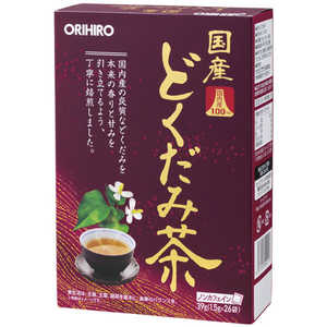オリヒロプランデュ 国産どくだみ茶100% 26袋 オリヒロプランデュ 国産どくだみ茶100% 26袋