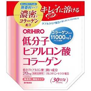 オリヒロ 低分子ヒアルロン酸コラーゲン 袋タイプ 180g 価格比較 ...