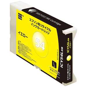 エコリカ 互換プリンターインク イエロー ECI-E54L-Y エコリカ 互換プリンターインク イエロー ECI-E54L-Y
