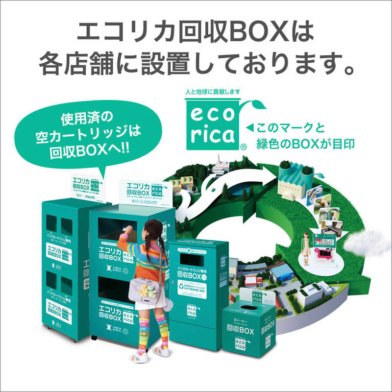 エコリカ エコリカ キヤノン BCI-326+325/5MP(5色パック) 互換リサイクルインクカートリッジ ECI-C325+3265P/BOX ECI-C325+3265P/BOX