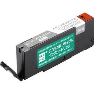 エコリカ キヤノンBCI-351XLGY対応 リサイクルインクカートリッジ ECI-C351XLGY エコリカ キヤノンBCI-351XLGY対応 リサイクルインクカートリッジ ECI-C351XLGY