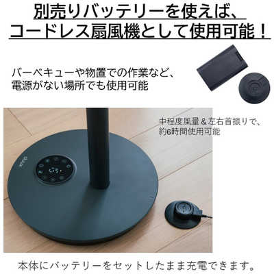 DUUX duux DCリビング扇風機 2025モデル FlexTouch2 9枚羽根 30cm