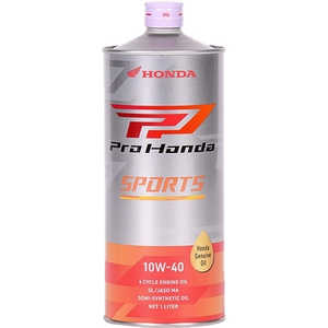 HONDA Pro Honda(プロ ホンダ) 4サイクルバイク用エンジンオイル SPORTS(スポーツ) SAE:10W-40 内容量:1L 0823399981 HONDA Pro Honda(プロ ホンダ) 4サイクルバイク用エンジンオイル SPORTS(スポーツ) SAE:10W-40 内容量:1L 0823399981
