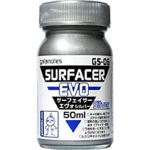 ガイアノーツ サーフェイサーエヴォ シルバー 50ml GS-06