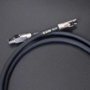 エイム電子 オーディオLANケーブル AIM ブラック [0.5m] NA9-005