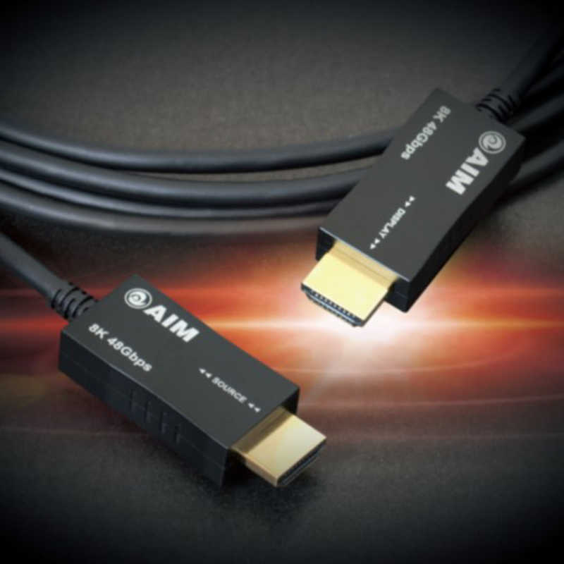 エイム電子 エイム電子 HDMI レーザーケーブル AIM ブラック ［1m /HDMI⇔HDMI /スタンダードタイプ］ LS-A01 LS-A01