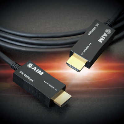 エイム電子 HDMI レーザーケーブル AIM ブラック ［2m /HDMI⇔HDMI 
