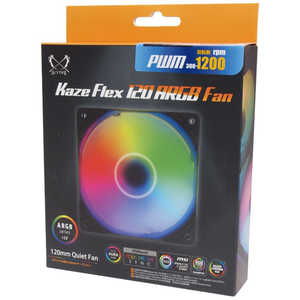  ꥸʥ߷ץɥ쥵֥RGBбե KAZE FLEX 120 ARGB KF1225FD12ARP