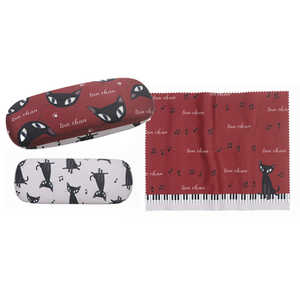 ノアファミリー メガネケース(クロスツキ) J599 TU ツンチャン J599_TU