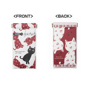 ノアファミリー ロングパックンポーチ J600 ON オンプトタマ 音符とたま J600_ON