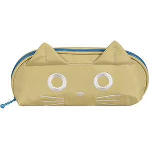 ノアファミリー 猫 メガネケース MT マスタード J605