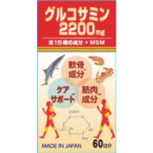 ヒロソフィー グルコサミン 2200+MSM 480粒 ｸﾞﾙｺｻﾐﾝ2200+MSM