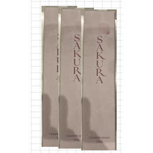 ヒロソフィー SAKURA CLEANSE WASH(3本セット) 
