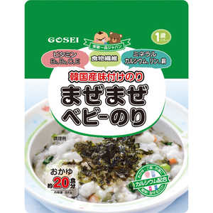 エジソン販売 まぜまぜベビーのり 韓国のり風味 35g 
