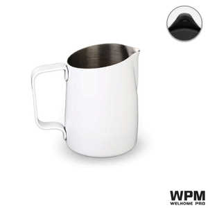WPM ミルクピッチャー(ラウンドスパウト)ホワイト HC7106W