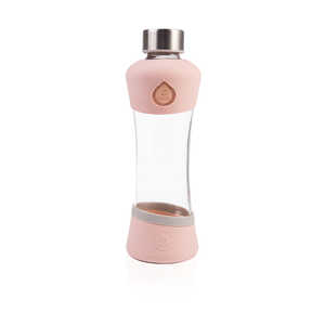 EQUA equa アクティブシリーズ ウォーターガラスボトル(容量:550ml) ピーチ EB-1055 EQUA equa アクティブシリーズ ウォーターガラスボトル(容量:550ml) ピーチ EB-1055
