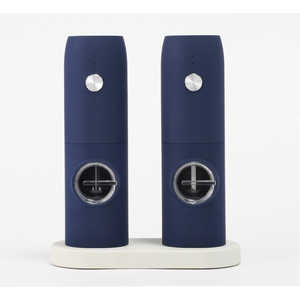 ウェルリッチ 【アウトレット】充電式電動ソルト&ペッパーミル ネイビー SP-4161 ウェルリッチ 【アウトレット】充電式電動ソルト&ペッパーミル ネイビー SP-4161