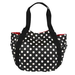 HALKARINS HannaHula ハンナフラ CMO-RTT ラウンドトートバッグ ポルカブラック HANNAROUNDTOTE HALKARINS HannaHula ハンナフラ CMO-RTT ラウンドトートバッグ ポルカブラック HANNAROUNDTOTE