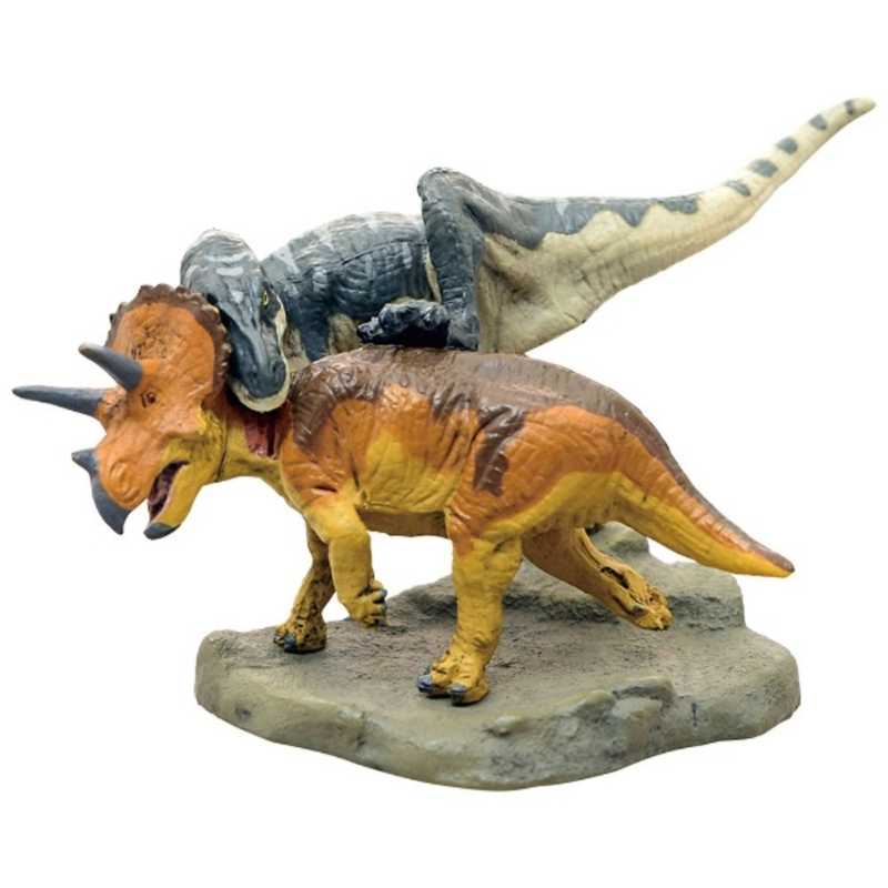 フェバリット フェバリット 恐竜 ティラノサウルス vs トリケラトプス ミニモデル ティラノサウルス vs トリケラトプス ミニモデル