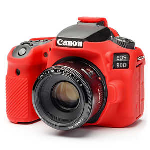 ディスカバード イージーカバー EOS 90D 用 液晶保護フィルム付属 レッド 90DRE ディスカバード イージーカバー EOS 90D 用 液晶保護フィルム付属 レッド 90DRE