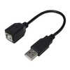 TFTECJAPAN ケーブル USBケーブル20cm A(オス) to B(メス) 変換名人 ブラック USB-AA/BB20 USBAABB20