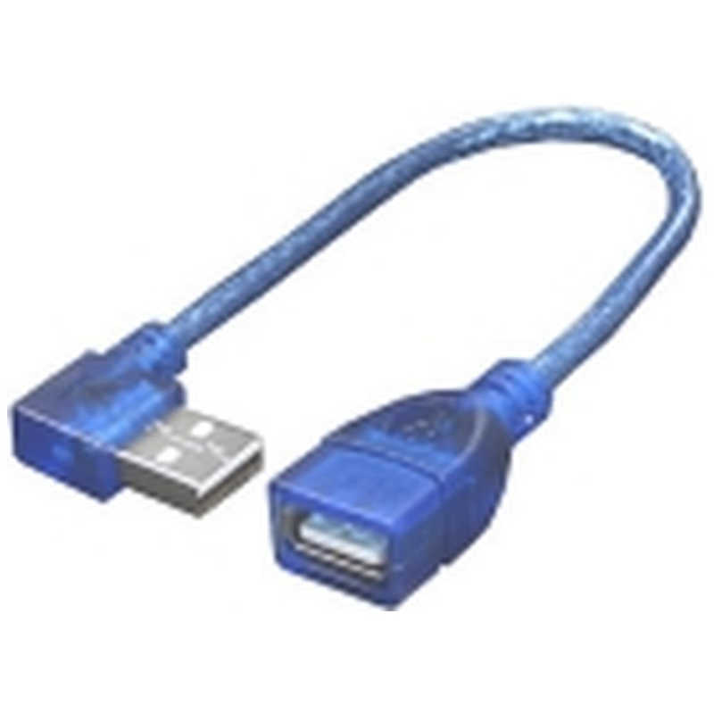 TFTECJAPAN TFTECJAPAN 0.2m[USB-A オス→メス USB-A]2.0ケーブル 右L型 USBA-CA20RL USBA-CA20RL