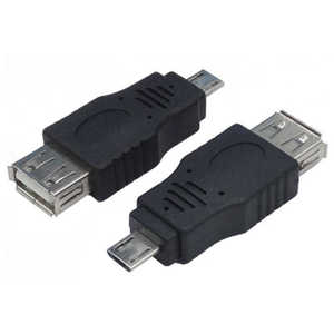 TFTECJAPAN 変換アダプタ USB A（メス）→microUSB（オス） USBAB-MCA 変換名人  USBAB-MCA