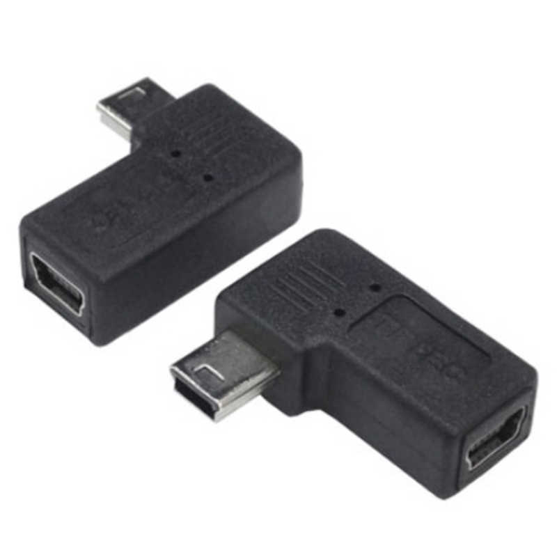 TFTECJAPAN TFTECJAPAN USB mini5pin 左L型(フル結線) USBM5-LLF ブラック USBM5-LLF ブラック