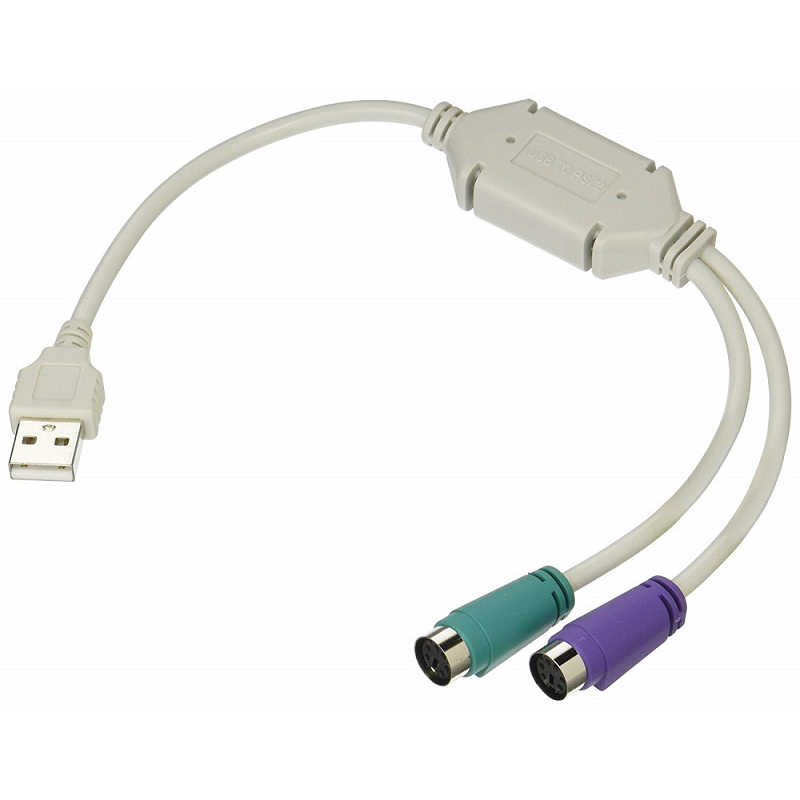 TFTECJAPAN TFTECJAPAN PS/2接続キーボードとマウス → USB 変換アダプタ 日本語/英語キーボード用 USB-PS2 USB-PS2
