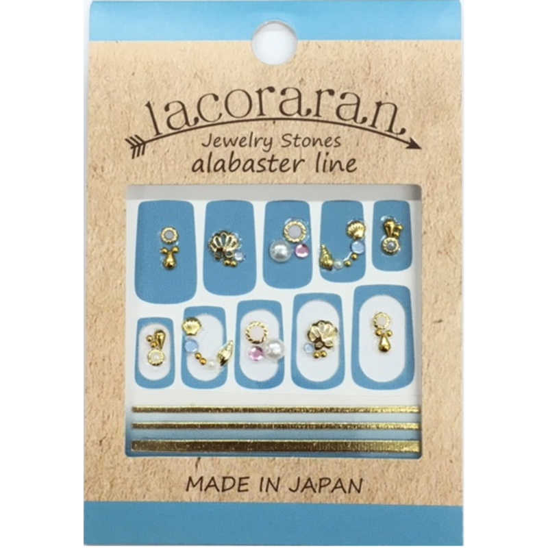 ビジョンネット Lacoraran 新作からsaleアイテム等お得な商品満載 ラコララン アラバスタｰライン ネイルシｰル 74