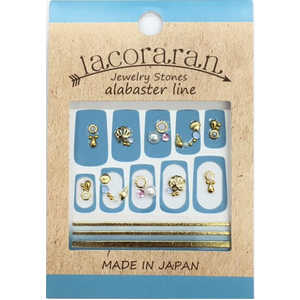 ビジョンネット lacoraran(ラコララン) 74 アラバスターライン〔ネイルシール〕 