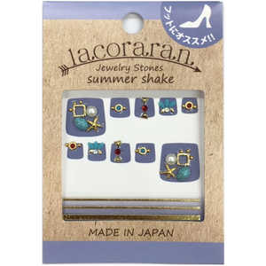ビジョンネット lacoraran(ラコララン) 79 サマーシェイク (ペディキュア)〔ネイルシール〕 ビジョンネット lacoraran(ラコララン) 79 サマーシェイク (ペディキュア)〔ネイルシール〕