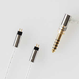 FINAL final ファイナル C106 2P12EZCLEH [イヤホン用シルバーコートケーブル 2Pin 1.2m 4.4mm]