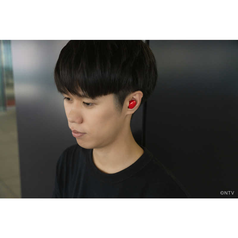 FINAL フルワイヤレスイヤホン [ノイズキャンセリング対応 / Bluetooth対応] バズリズムレッド ZE300 BUZZ ...
