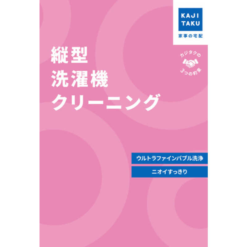 縦型洗濯機クリーニング